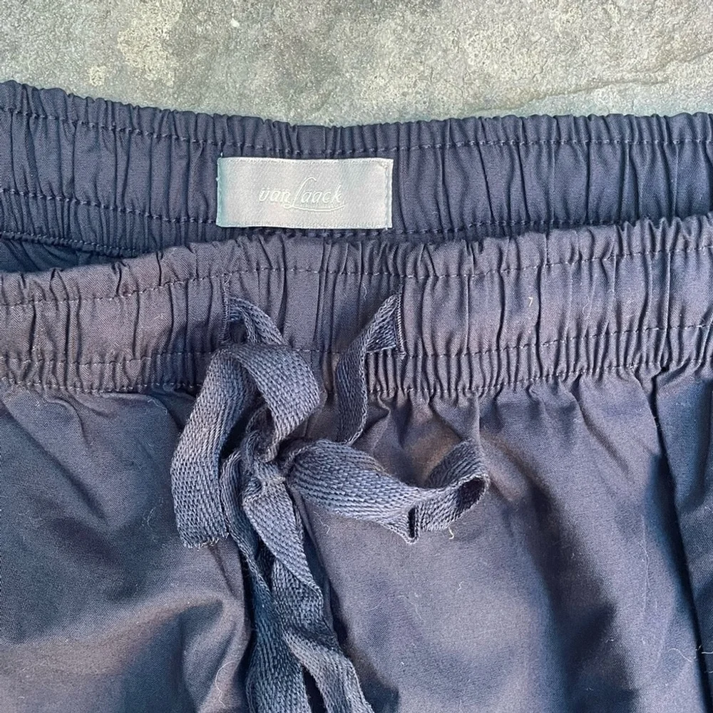VAN LAACK  MENS LOUNGE PANTS WITH DRAWSTRING WAIST navy blue